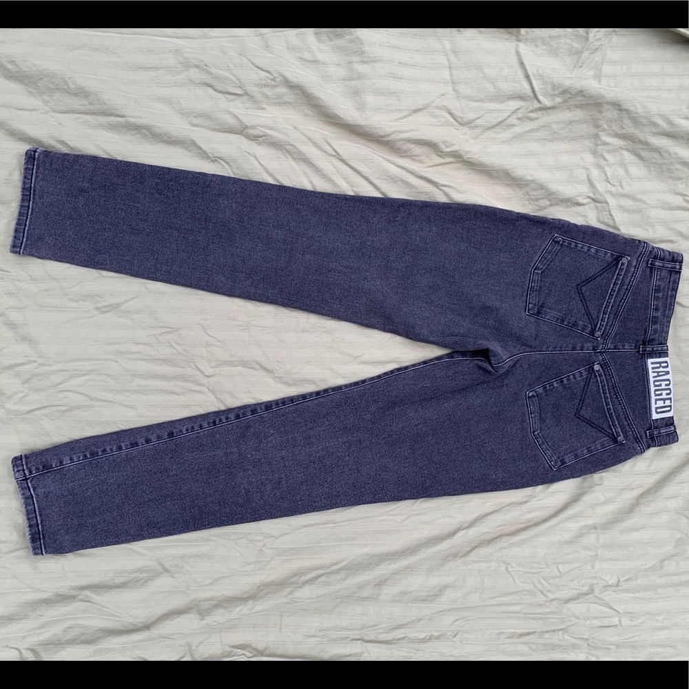 Name Brand Charcoal Mom Jeans